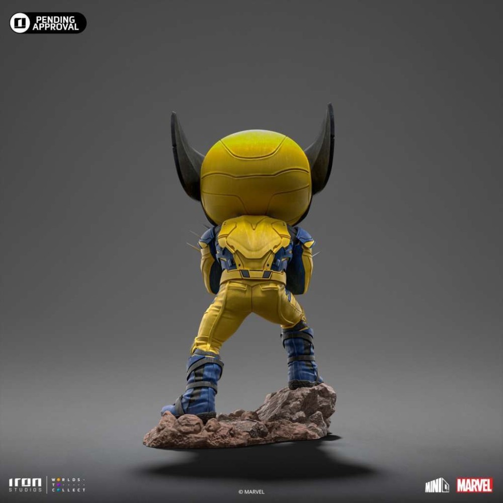 IRON STUDIOS DEADPOOL & WOLVERINE MINICO WOLVERINE FIGURE STATUE