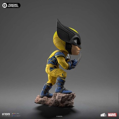 IRON STUDIOS DEADPOOL & WOLVERINE MINICO WOLVERINE FIGURE STATUE