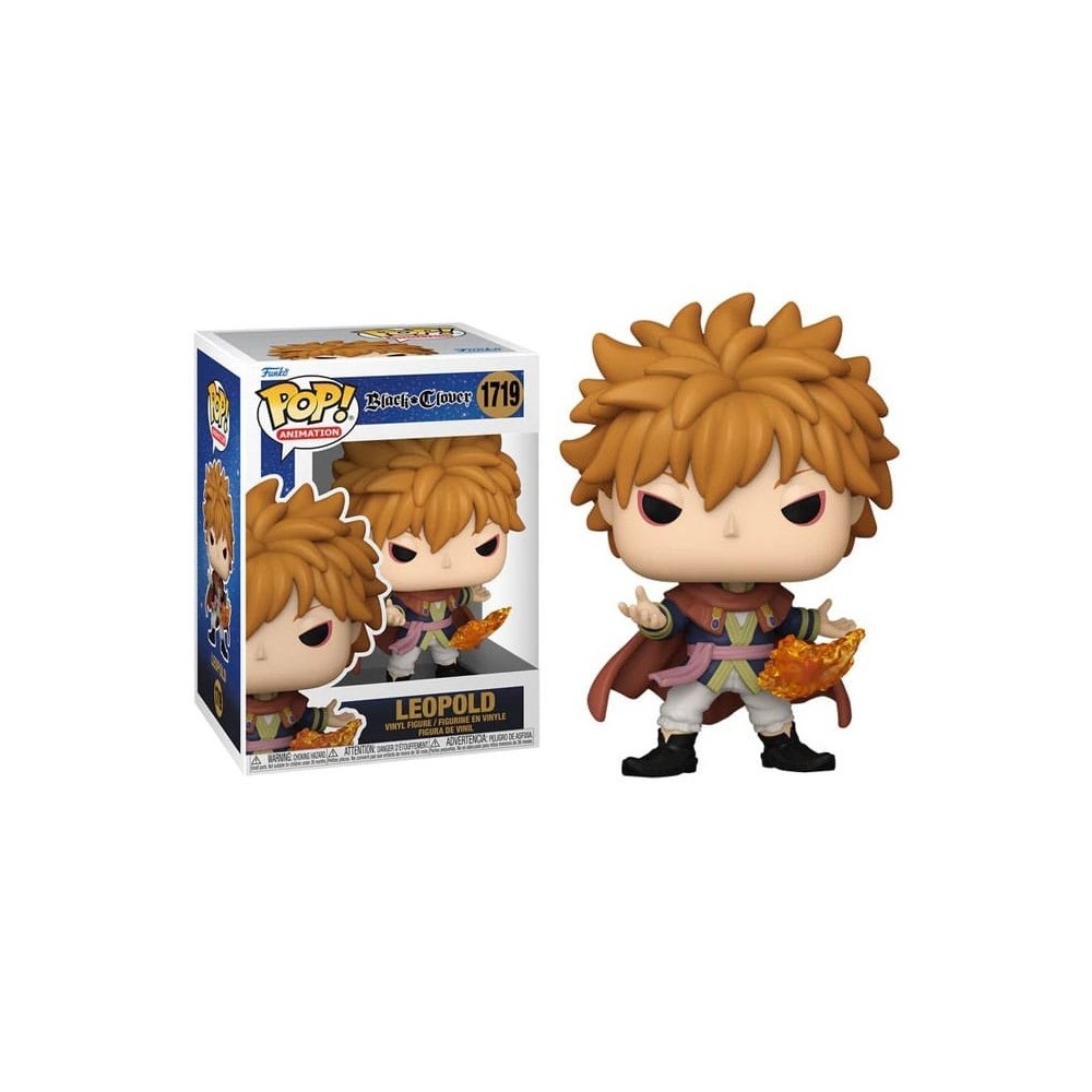 FUNKO POP! BLACK CLOVER LEOPOLD BOBBLE HEAD FIGURE FUNKO