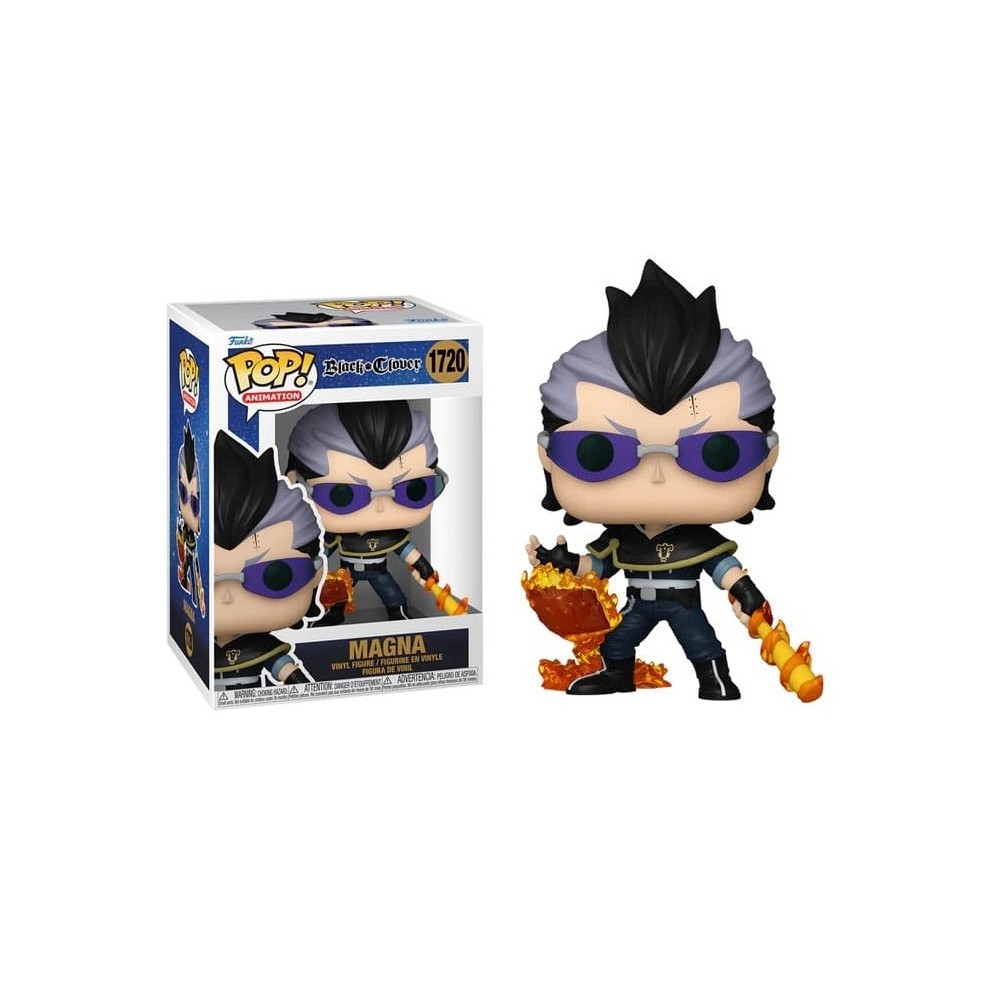FUNKO POP! BLACK CLOVER MAGNA BOBBLE HEAD FIGURE FUNKO