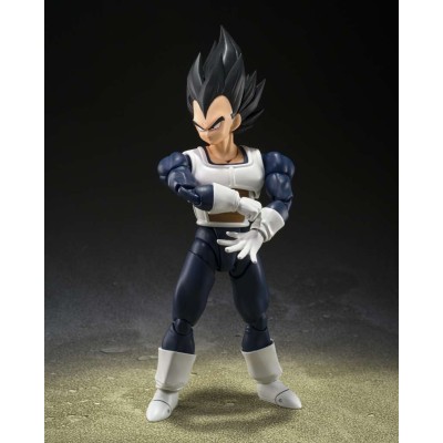 BANDAI DRAGON BALL Z VEGETA OLD BATTLE CLOTHES S.H. FIGUARTS ACTION FIGURE