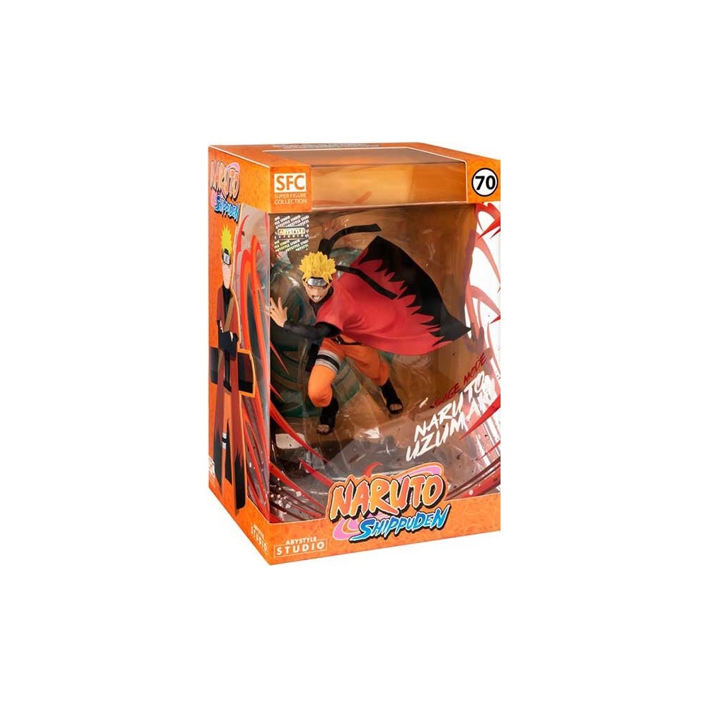 NARUTO SHIPPUDEN RASEN SHURIKEN SUPER COLLECTION FIGURE STATUA ABYSTYLE
