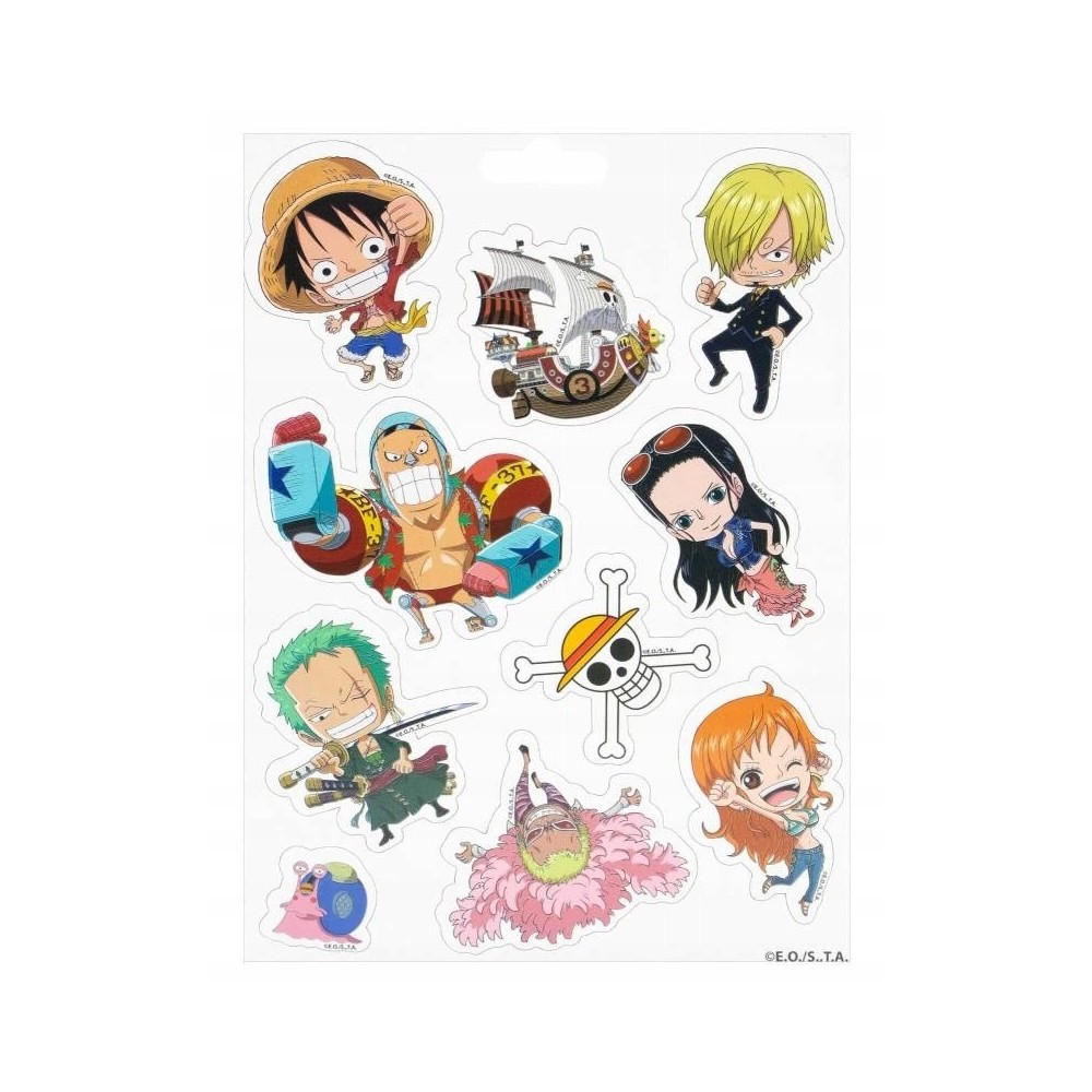 PLASTOY ONE PIECE CHIBI MAGNET SET 20X MAGNETS
