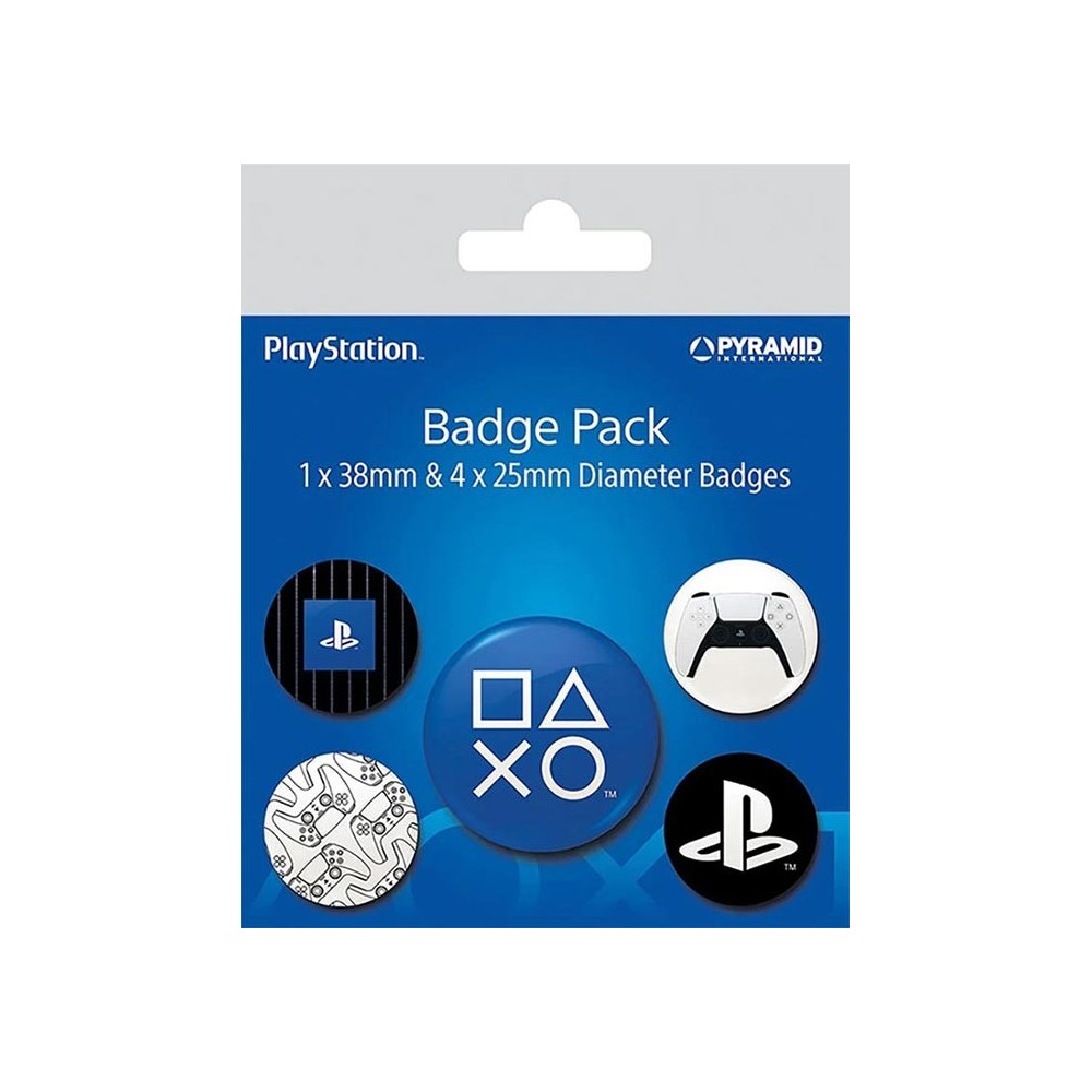 PYRAMID INTERNATIONAL PLAYSTATION BADGE PACK