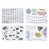 STRANGER THINGS DECALCOMANIE PALADONE PRODUCTS