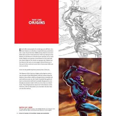 THE ART OF MASTERS OF THE UNIVERSE: ORIGINS AND MASTERVERSE ARTBOOK DARK HORSE