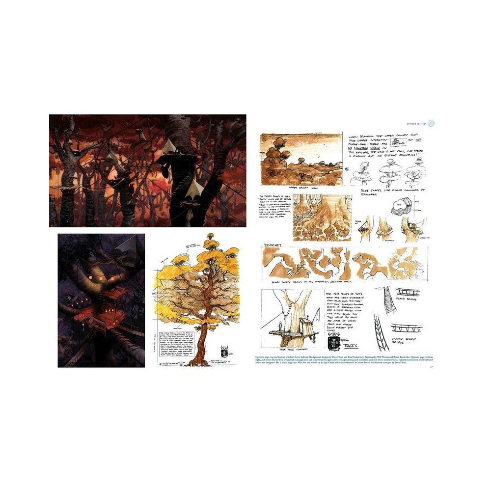 AVATAR THE LAST AIRBENDER THE ART OF THE ANIMATED SERIES 2ND ED ARTBOOK DARK HORSE