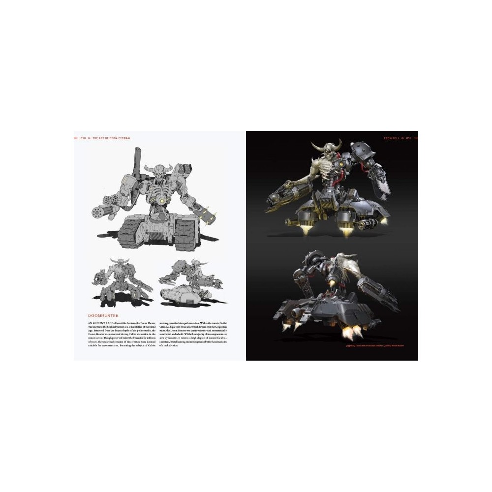 DARK HORSE THE ART OF DOOM ETERNAL ARTBOOK