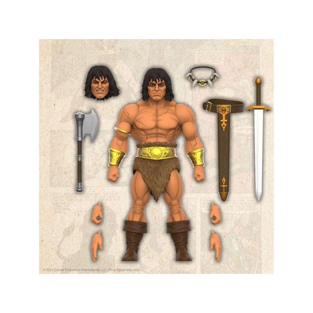 SUPER7 CONAN THE BARBARIAN ULTIMATES CONAN COMICS VERSION ACTION FIGURE