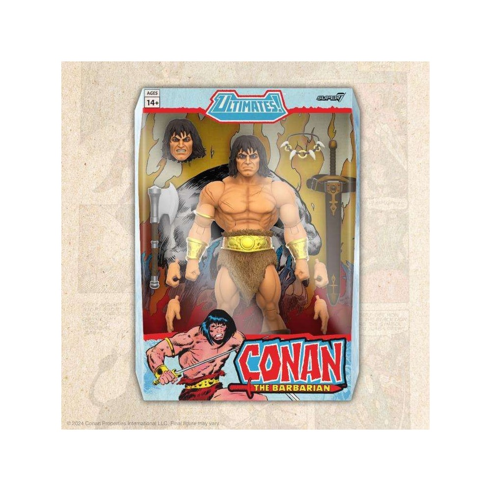 SUPER7 CONAN THE BARBARIAN ULTIMATES CONAN COMICS VERSION ACTION FIGURE
