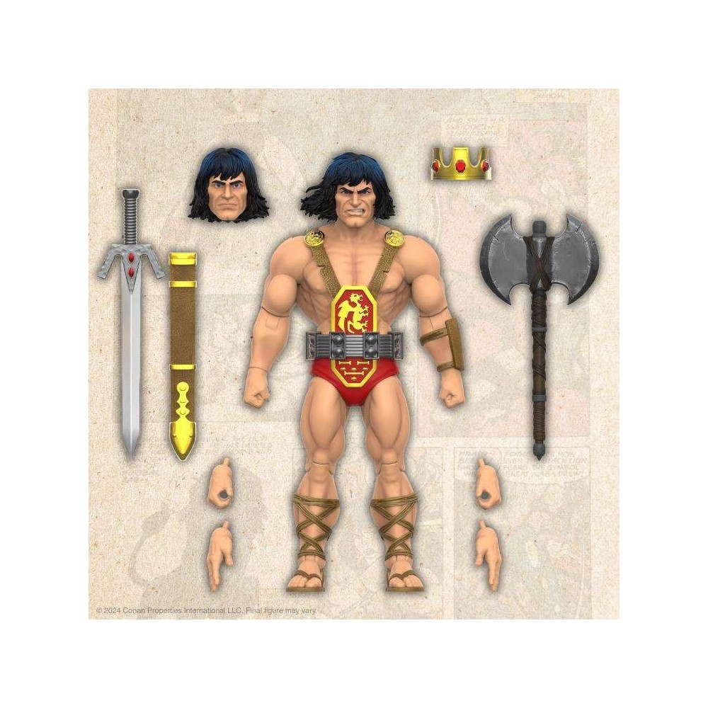 KULL THE CONQUEROR COMICS ULTIMATES KULL ACTION FIGURE SUPER7