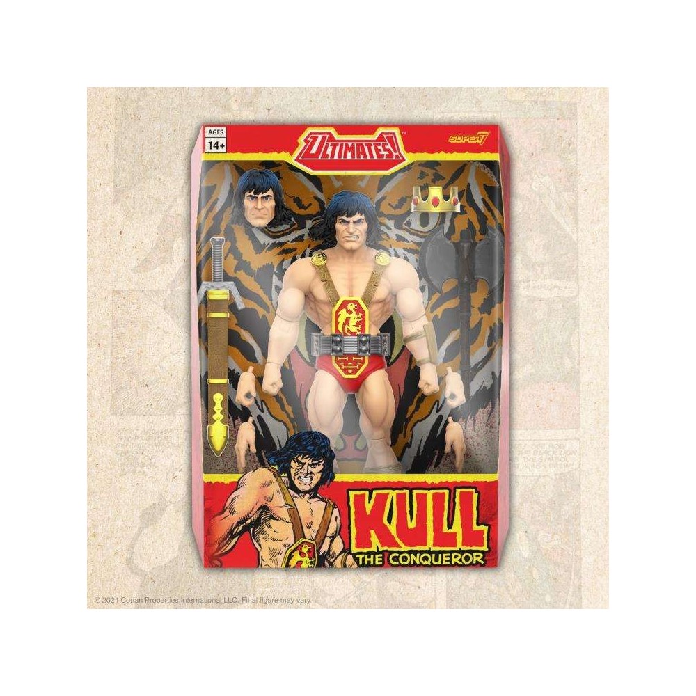 SUPER7 KULL THE CONQUEROR ULTIMATES KULL COMICS VERSION ACTION FIGURE