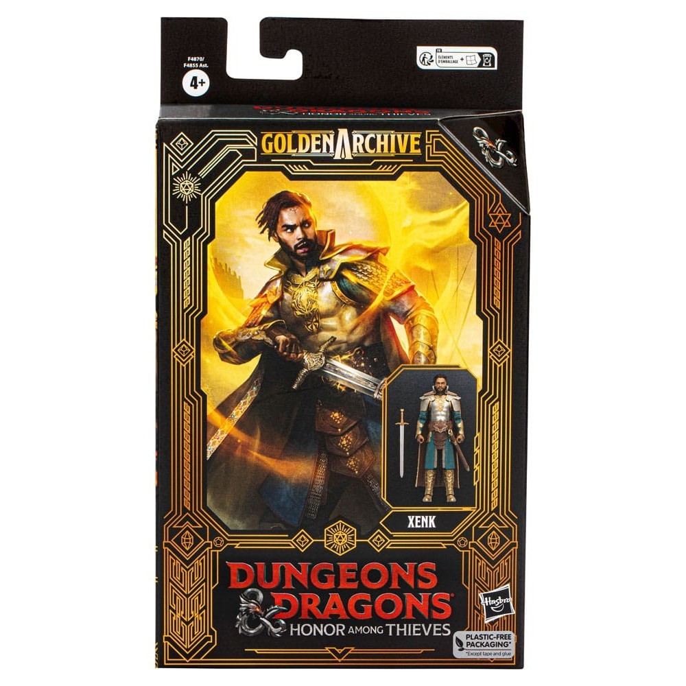 HASBRO DUNGEONS & DRAGONS: HONOR AMONG THIEVES XENK GOLDEN ARCHIVE ACTION FIGURE