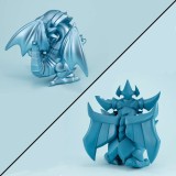 MEGAHOUSE YU-GI-OH MEGATOON BLUE EYES WHITE DRAGON + OBELISK THE TORMENTOR MINI FIGURES