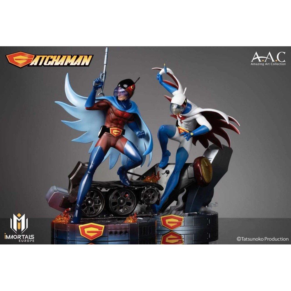 GATCHAMAN JOE THE CONDOR STATUA FIGURE IMMORTALS COLLECTIBLES