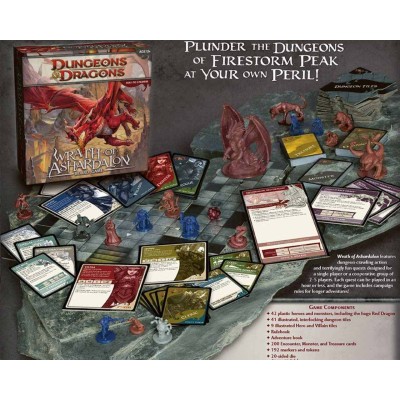 DUNGEONS AND DRAGONS WRATH OF ASHARDALON GIOCO DA TAVOLO INGLESE WIZARDS OF THE COAST