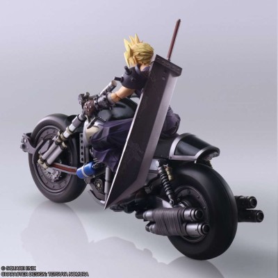 FINAL FANTASY 7 CLOUD STRIFE & HARDY DAYTONA BRING ARTS ACTION FIGURE SQUARE ENIX