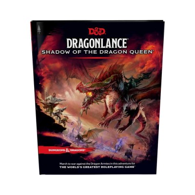 DUNGEONS AND DRAGONS DRAGONLANCE SHADOW OF THE DRAGON QUEEN DELUXE EDITION GIOCO DA TAVOLO INGLESE WIZARDS OF THE COAST