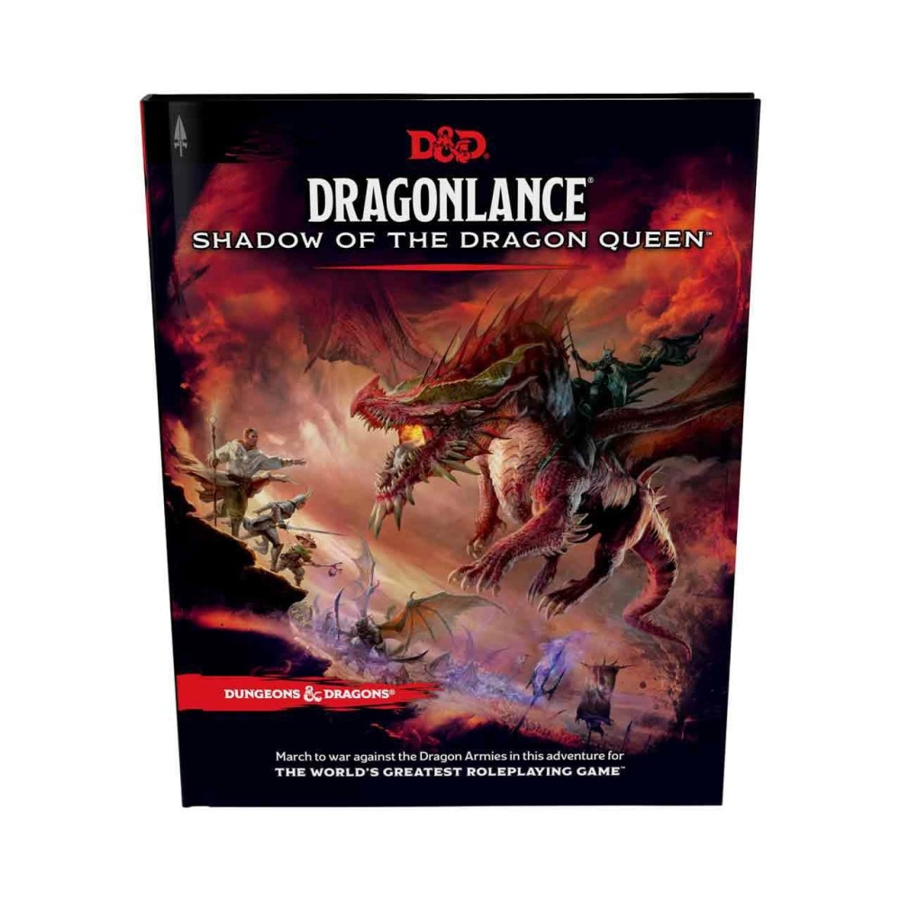 DUNGEONS AND DRAGONS DRAGONLANCE SHADOW OF THE DRAGON QUEEN DELUXE EDITION GIOCO DA TAVOLO INGLESE WIZARDS OF THE COAST