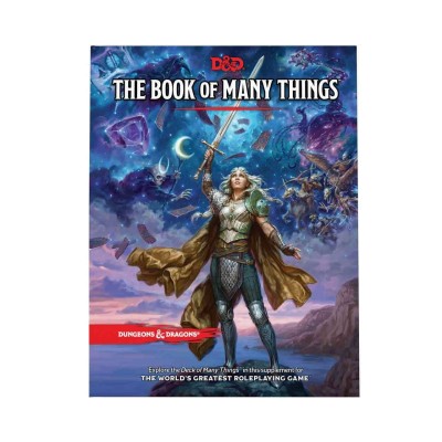 DUNGEONS AND DRAGONS THE DECK OF MANY THINGS SET INGLESE WIZARDS OF THE COAST