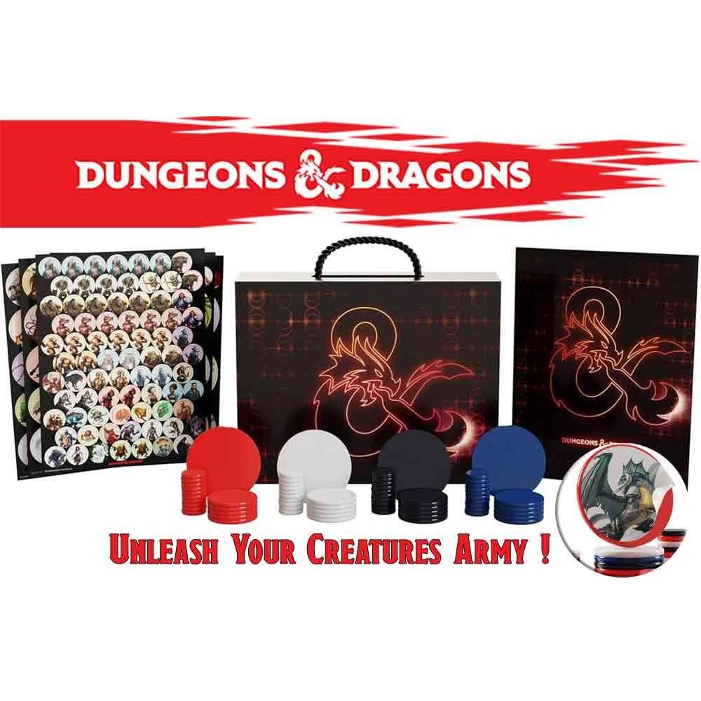 WIZARDS OF THE COAST DUNGEONS AND DRAGONS CAMPAIGN CASE CREATURES SET