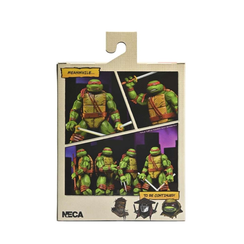 TEENAGE MUTANT NINJA TURTLES LEONARDO MIRAGE COMICS ACTION FIGURE NECA