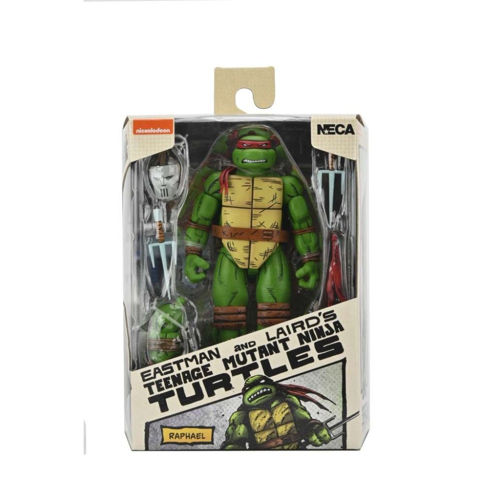 TEENAGE MUTANT NINJA TURTLES RAFFAELLO MIRAGE COMICS ACTION FIGURE NECA