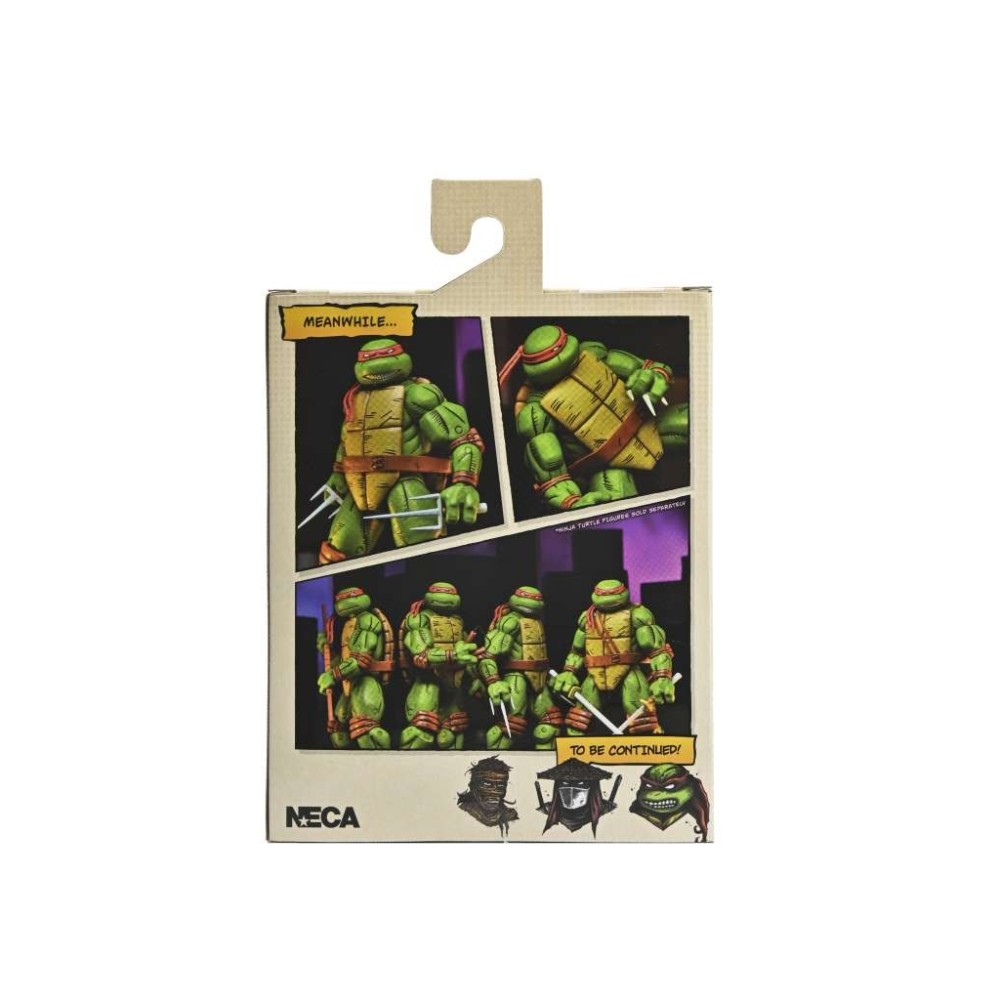 TEENAGE MUTANT NINJA TURTLES RAFFAELLO MIRAGE COMICS ACTION FIGURE NECA