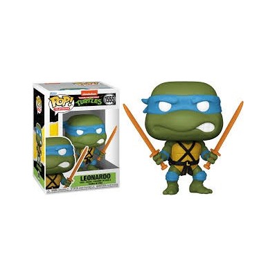 FUNKO FUNKO POP! NICKELODEON TEENAGE MUTANT NINJA TURTLES LEONARDO BOBBLE HEAD KNOCKER FIGURE