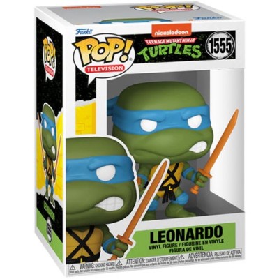 FUNKO FUNKO POP! NICKELODEON TEENAGE MUTANT NINJA TURTLES LEONARDO BOBBLE HEAD KNOCKER FIGURE