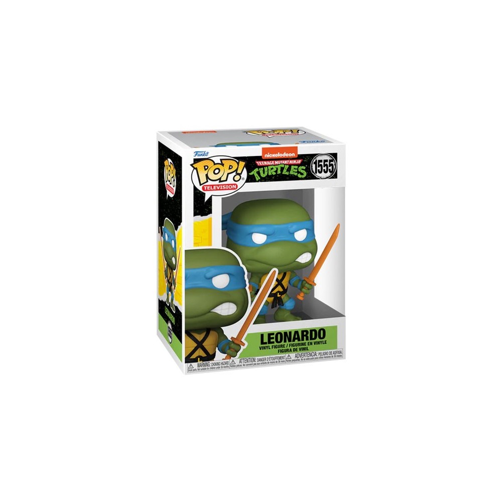 FUNKO FUNKO POP! NICKELODEON TEENAGE MUTANT NINJA TURTLES LEONARDO BOBBLE HEAD KNOCKER FIGURE
