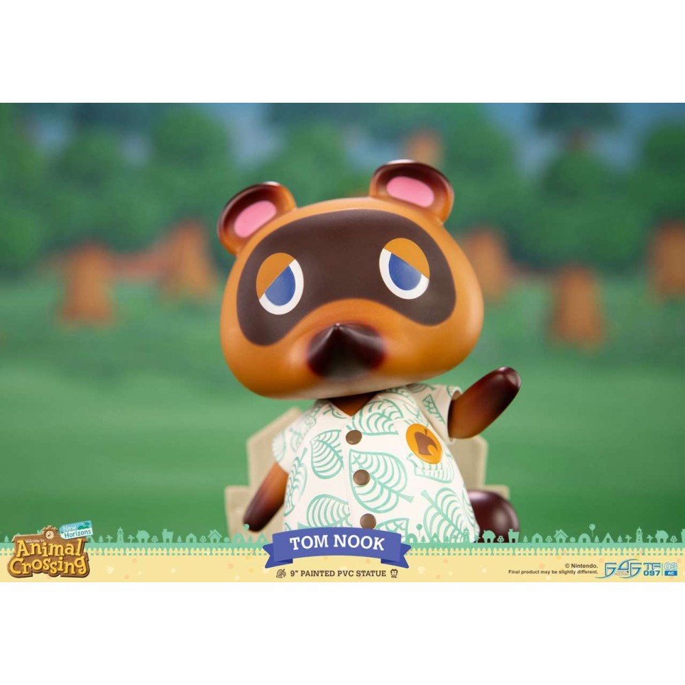 ANIMAL CROSSING NEW HORIZON TOM NOOK STATUA FIGURE FIRST4FIGURES