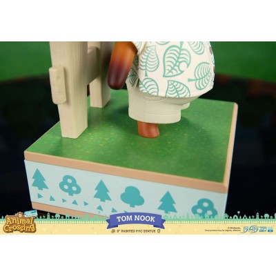 ANIMAL CROSSING NEW HORIZON TOM NOOK STATUA FIGURE FIRST4FIGURES