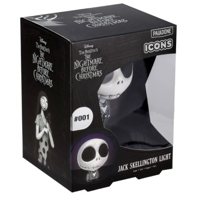 THE NIGHTMARE BEFORE CHRISTMAS JACK SKELLINGTON LIGHT ICONS LAMPADA FIGURE PALADONE PRODUCTS