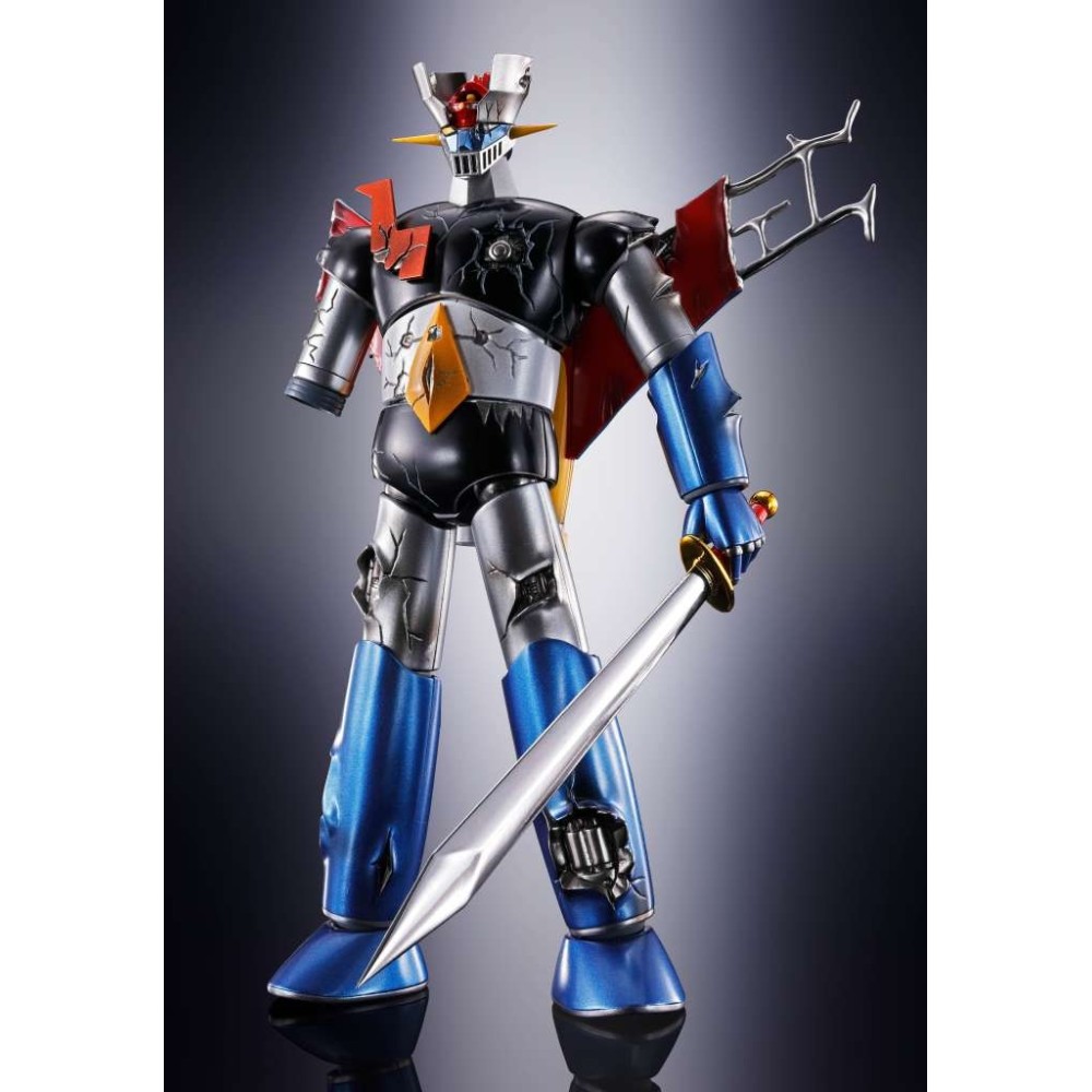 BANDAI SOUL OF CHOGOKIN GX-105 MAZINGER Z DAMAGE VER. KAKUMEI SHINKA ACTION FIGURE