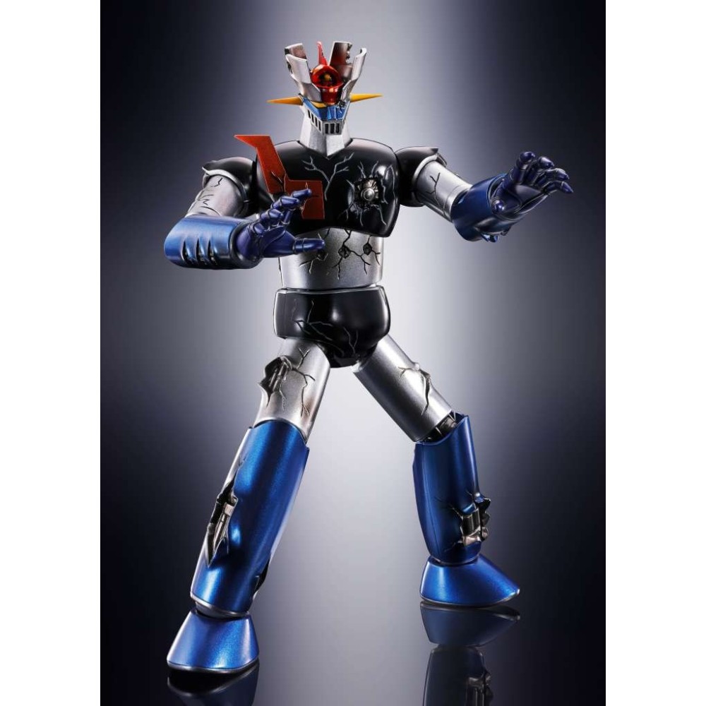 SOUL OF CHOGOKIN GX-105 MAZINGER Z KAKUMEI SHINKA DAMAGE VERSION ACTION FIGURE BANDAI