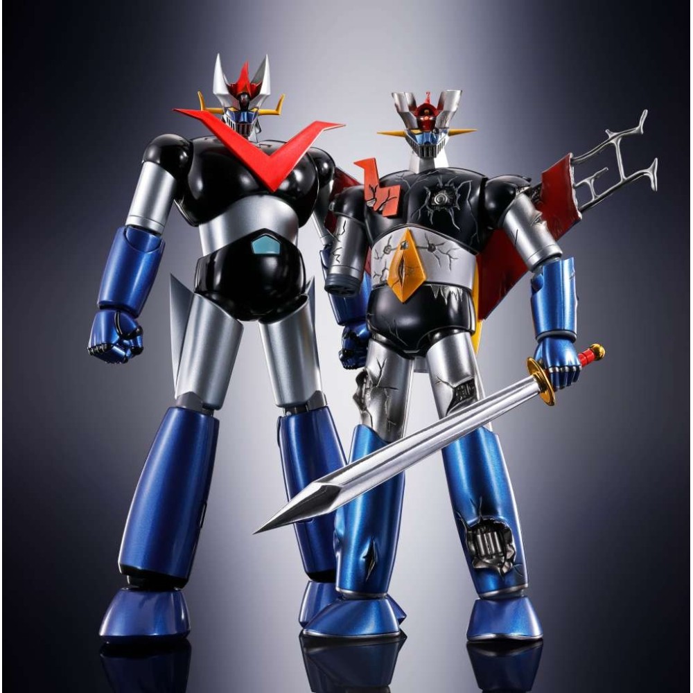 BANDAI SOUL OF CHOGOKIN GX-105 MAZINGER Z DAMAGE VER. KAKUMEI SHINKA ACTION FIGURE