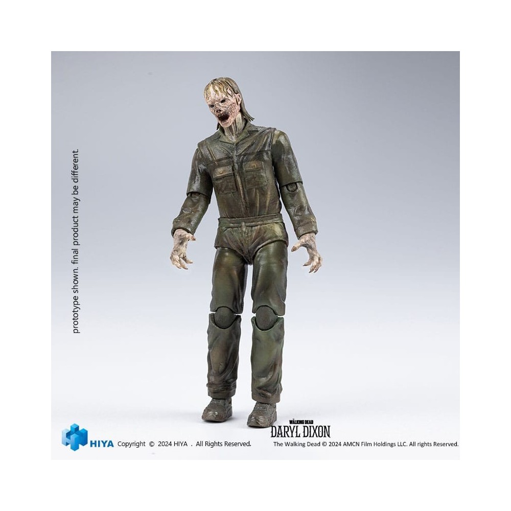 THE WALKING DEAD EXQUISITE DARYL DIXON DARK EYES WALKER ACTION FIGURE HIYA TOYS