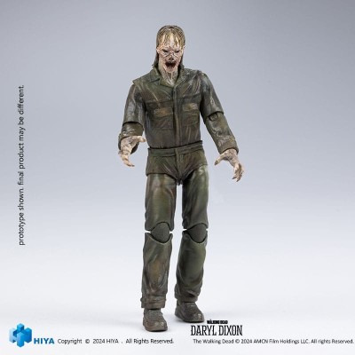 THE WALKING DEAD EXQUISITE DARYL DIXON DARK EYES WALKER ACTION FIGURE HIYA TOYS