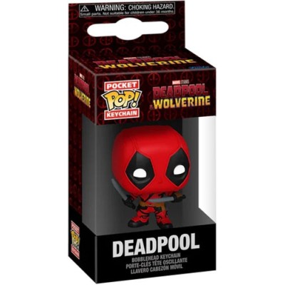 FUNKO MARVEL DEADPOOL AND WOLVERINE POCKET POP! DEADPOOL KEYCHAIN