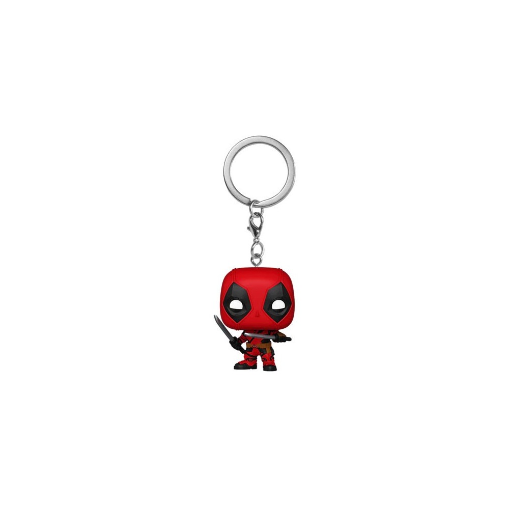 MARVEL DEADPOOL AND WOLVERINE POCKET POP! DEADPOOL KEYCHAIN PORTACHIAVI FUNKO