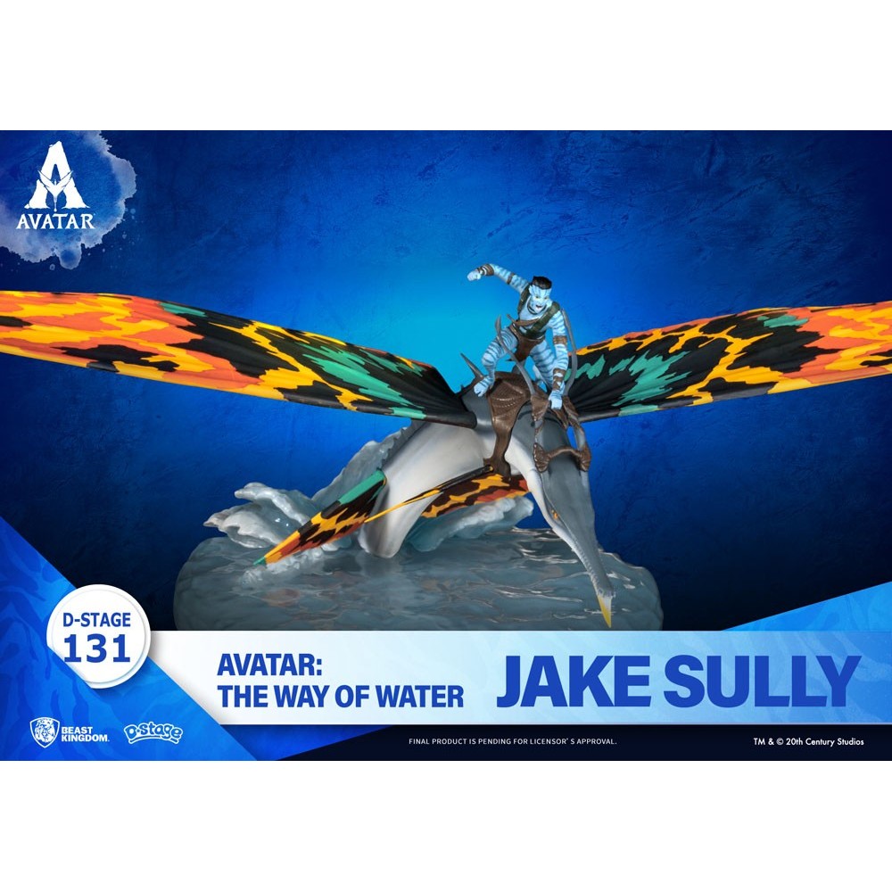 BEAST KINGDOM D-STAGE AVATAR THE WAY OF WATER JAKE SULLY STATUE FIGURE DIORAMA