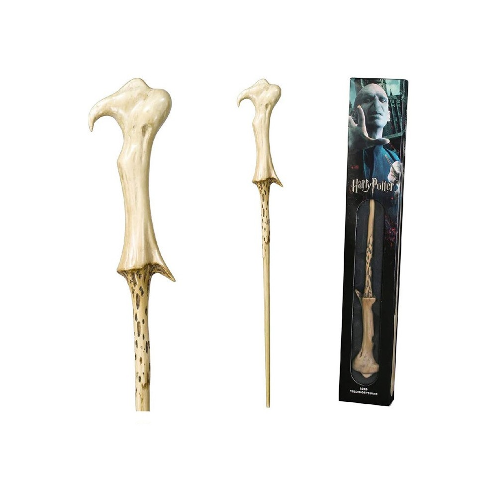 HARRY POTTER VOLDEMORT WAND REPLICA BACCHETTA RESINA NOBLE COLLECTIONS