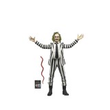 NECA BEETLEJUICE 1988 STRIPED SUIT 17CM ACTION FIGURE