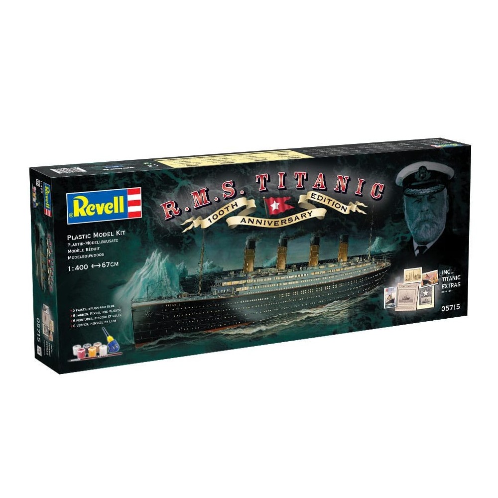 REVELL RMS TITANIC 100TH ANNIVERSARY 1/400 MODEL KIT