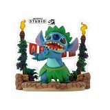 ABYSTYLE LILO & STITCH HULA DANCE STITCH SUPER FIGURE COLLECTION STATUE