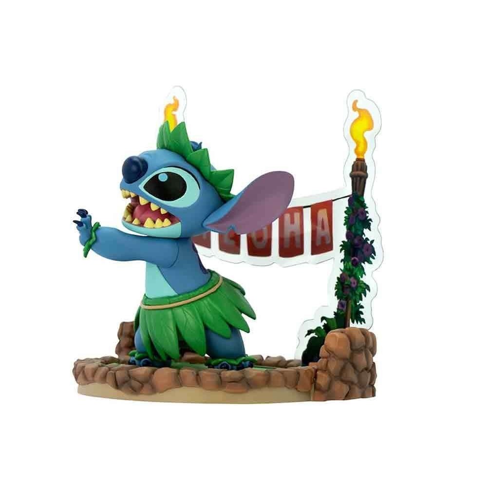 ABYSTYLE LILO & STITCH HULA DANCE STITCH SUPER FIGURE COLLECTION STATUE