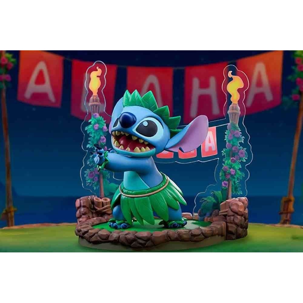 ABYSTYLE LILO & STITCH HULA DANCE STITCH SUPER FIGURE COLLECTION STATUE
