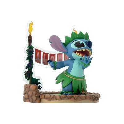 LILO & STITCH SUPER FIGURE COLLECTION HULA DANCE STITCH STATUA ABYSTYLE