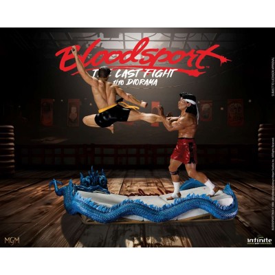 INFINITE STATUE BLOODSPORT THE LAST FIGHT 1/10 DIORAMA STATUE FIGURE